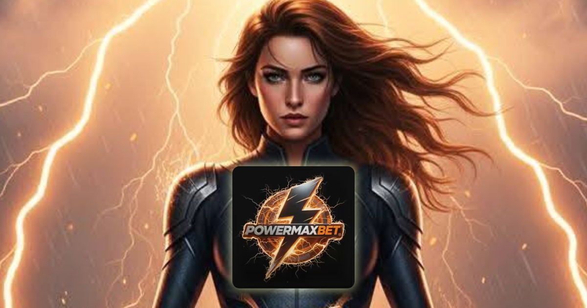 Main visual of Power Max Bet platform showing GCash entertainment features and Filipino players